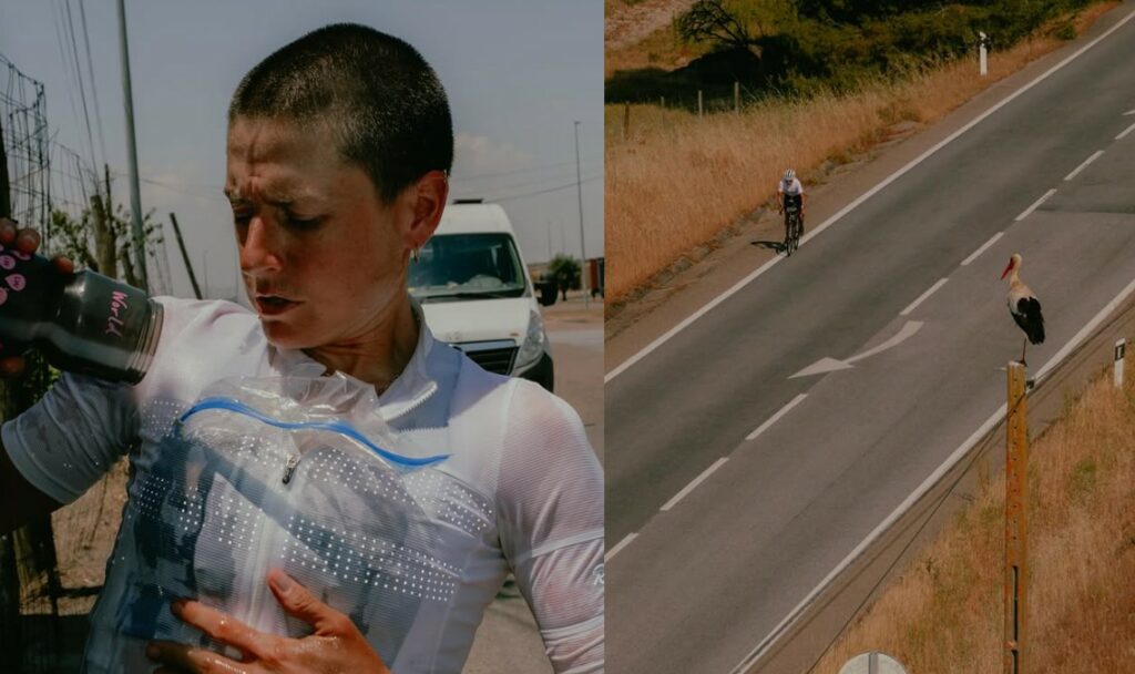 Lael Wilcox abandons Around the World cycling record attempt after “another climate change lesson” amid European heatwave