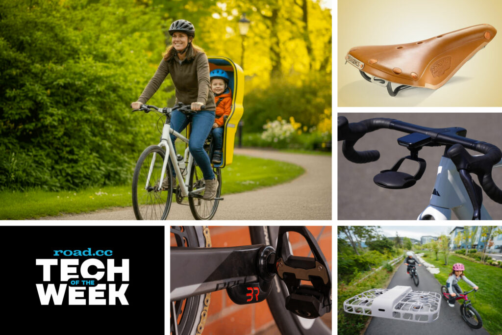 This £299 reinforced child bike seat promises calmer, safer rides (and even comes with aero claims) – plus Brooks upgrades legendary B17 saddle, new Van Rysel Menstrual bib shorts tackle “the realities of riding as a woman” + more