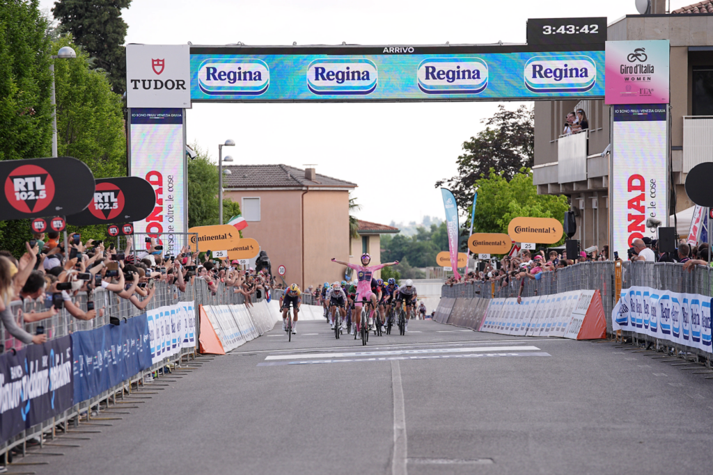 Elisa Balsamo wins stage three, 2026 Giro