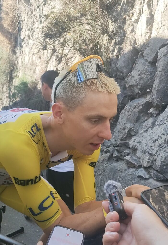 Tadej Pogačar, stage 4, 2026 Tour de France