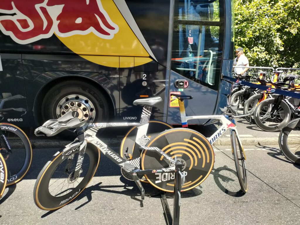 Remco Evenepoel's TT bikes