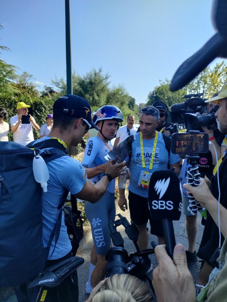Pidcock post TT