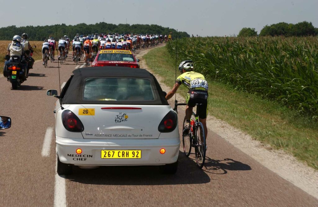 Tour de France medical car