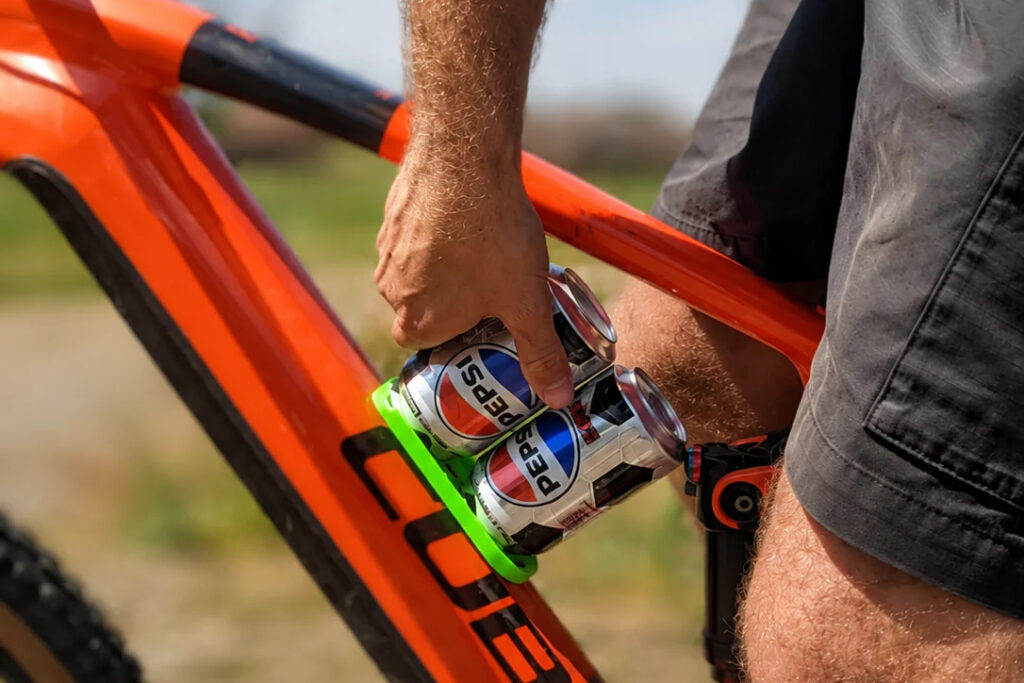 2026 Can-Go Saddle – Dual Can Holder for Bikes