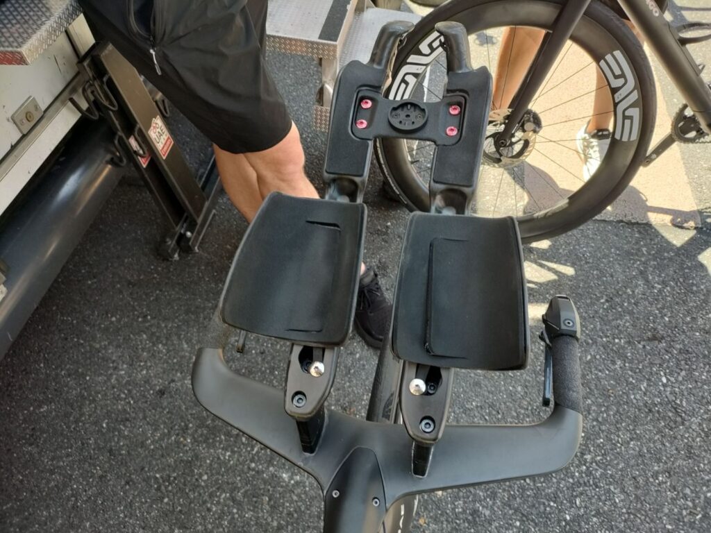 2026 Tour de France Colnago TT2 Tadej Pogacar armrests