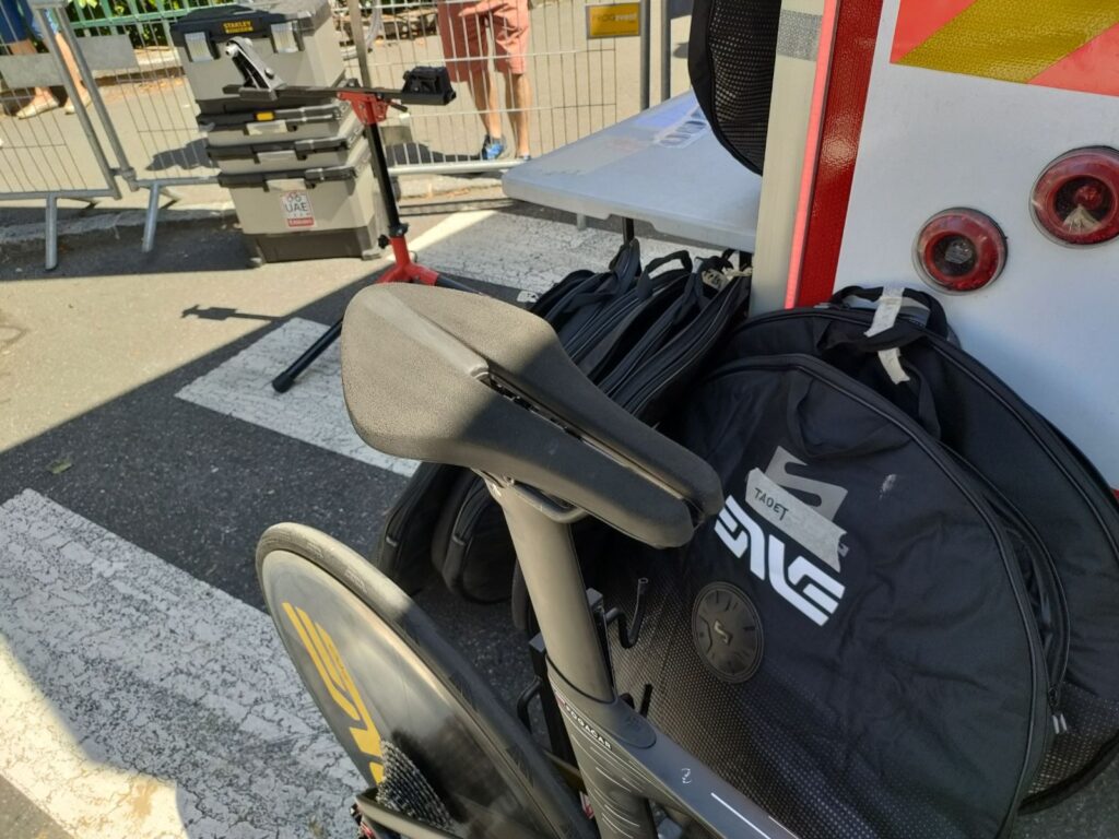 2026 Tour de France Colnago TT2 Tadej Pogacar saddle