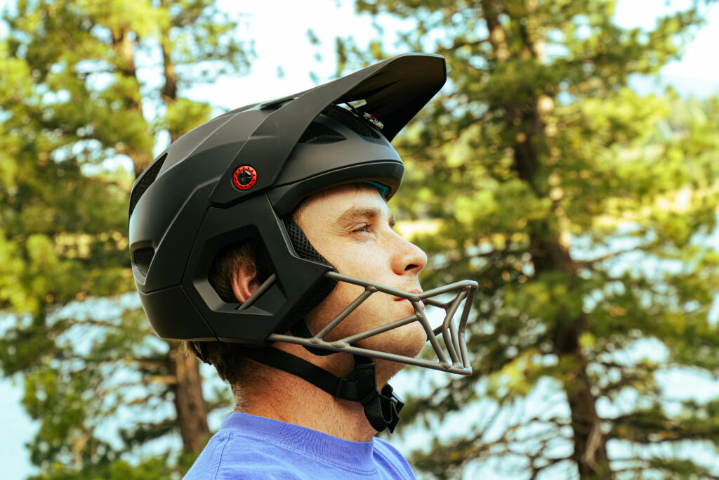 Kali’s Kru helmet gets world first titanium chin-bar to blend DH protection with lightweight