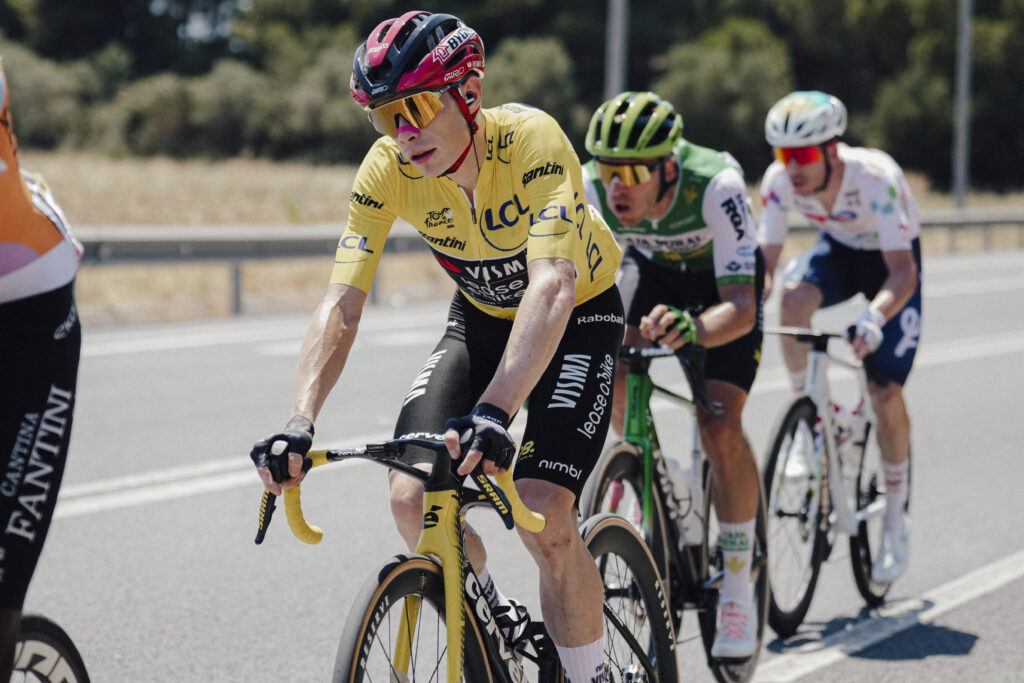 Jonas Vingegaard 2026 Tour de France stage 2 A.S.O.-Thomas Maheux