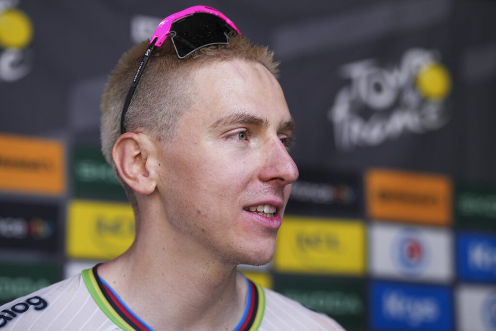 Tadej Pogacar stage three 2026 Tour de France A.S.O.-Thomas Maheux