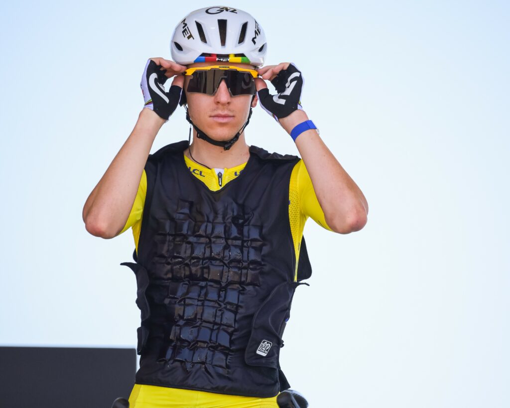 2026 Tour de France stage 9 Tadej Pogacar ice vest A.S.O.-Charly Lopez