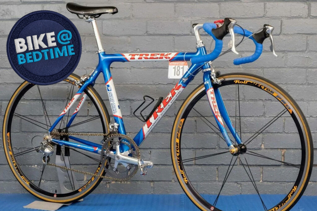 Remembering Lance Armstrong’s Trek 5500 from 1999, the first monocoque carbon fibre bike to win* the Tour de France