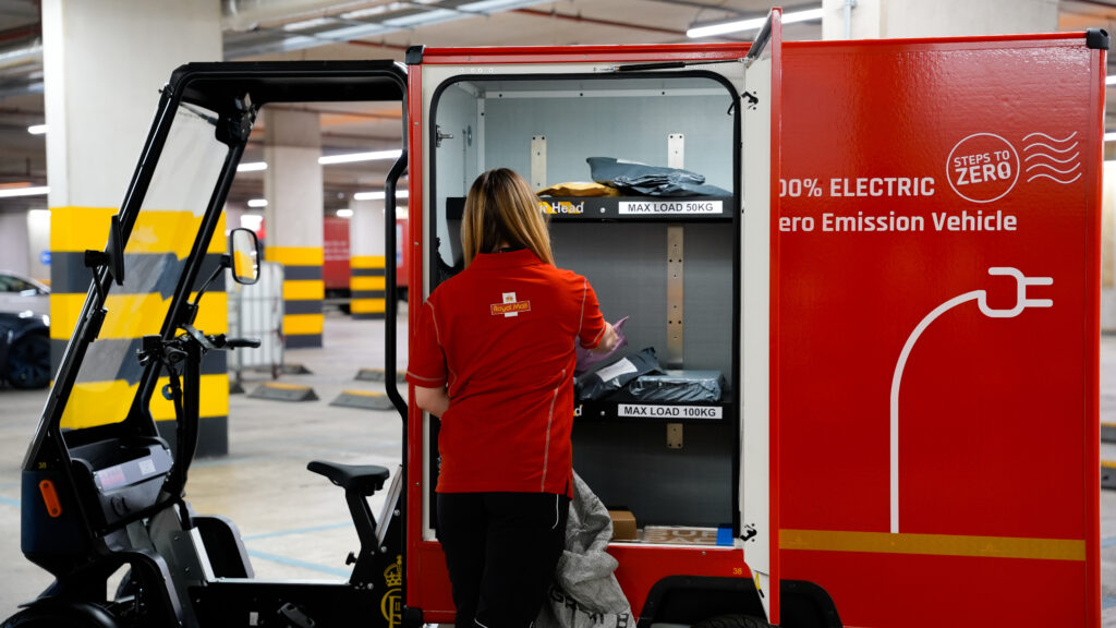 Royal Mail Pedal 4 cargo cycle