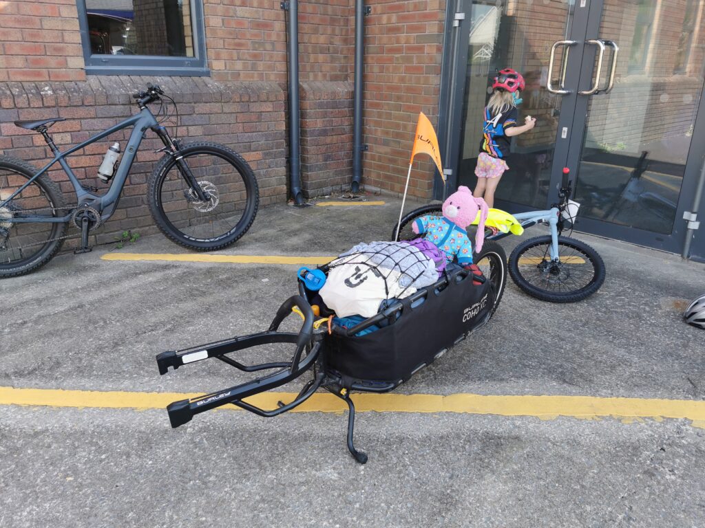 Family Bikepacking - Trailer