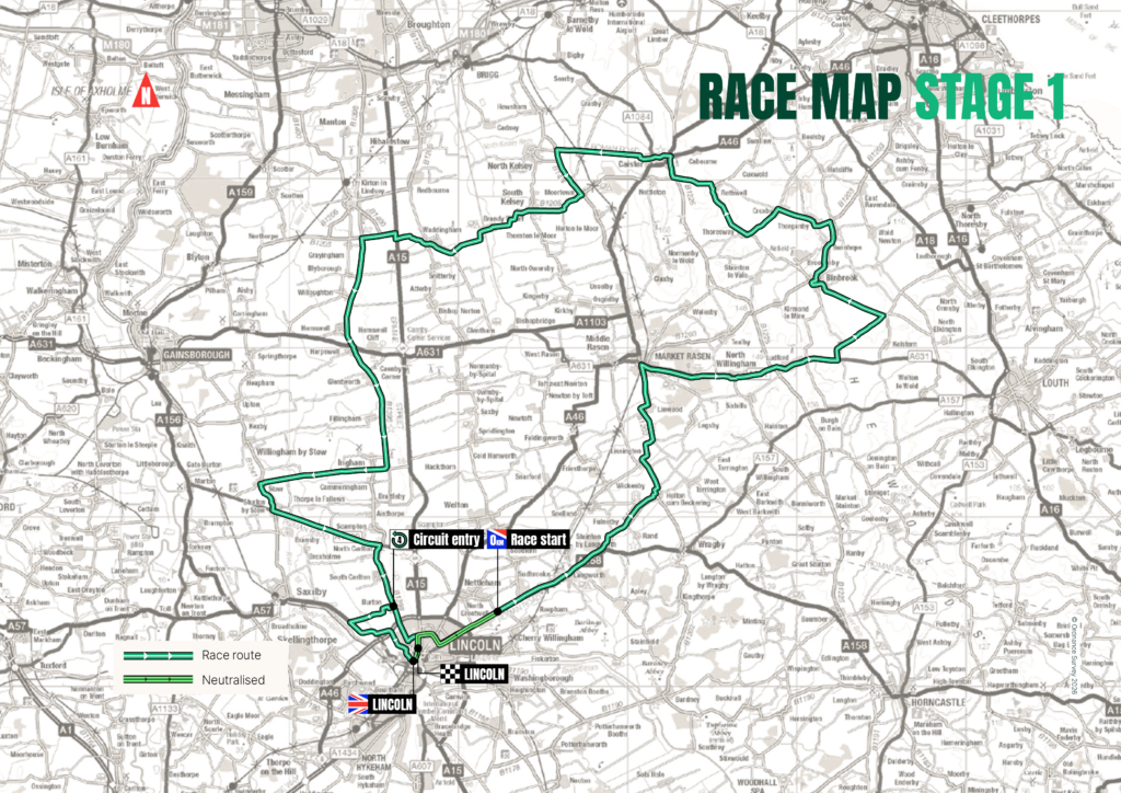 Men's Tour of Britain 2026 stage 1