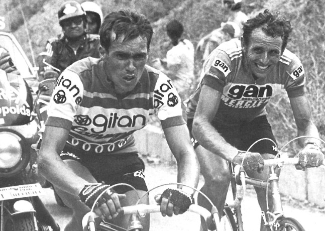 Lucien Van Impe and Joop Zoetemelk, 1976 Tour de France, Alpe d'Huez