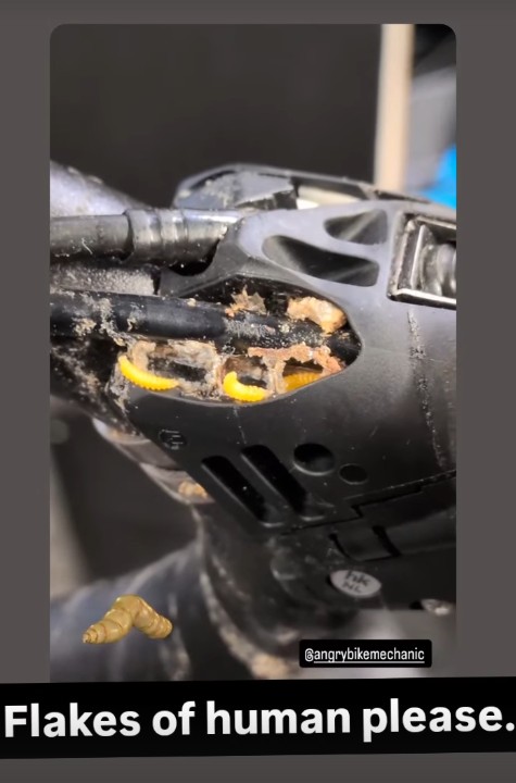 Peak handlebar residue
