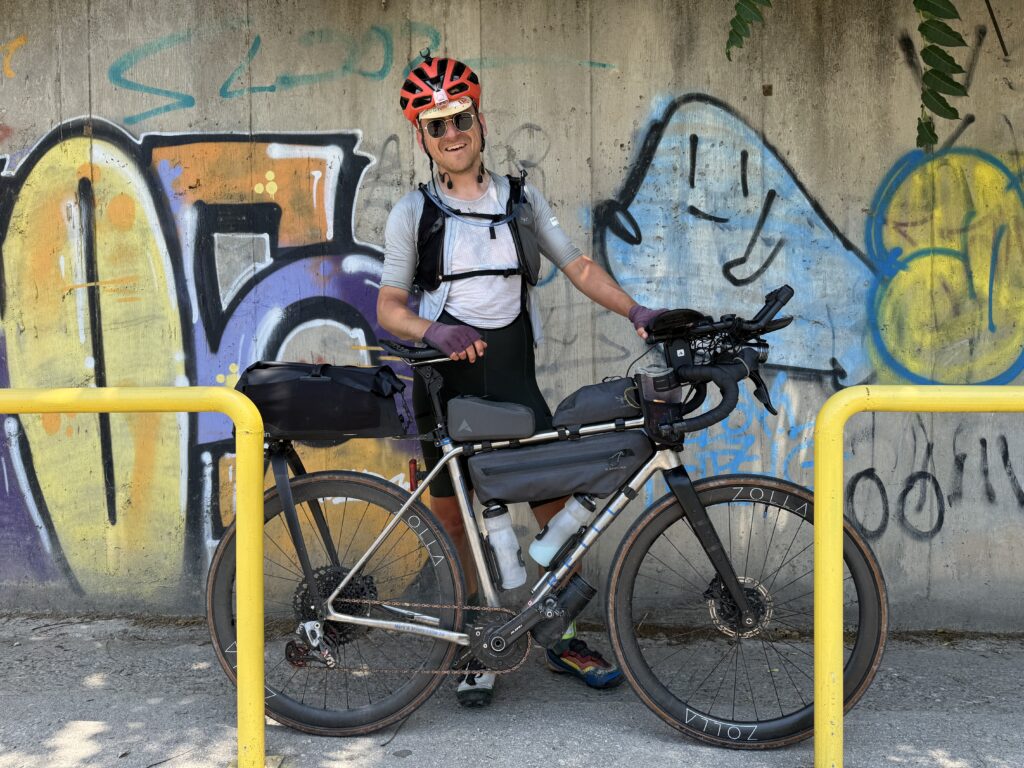 Deer Hunter on the turbo, chewing ice in a heatwave and new understandings of migration: How a Lewisham cyclist broke an ultra cycling record and learnt to see the world differently