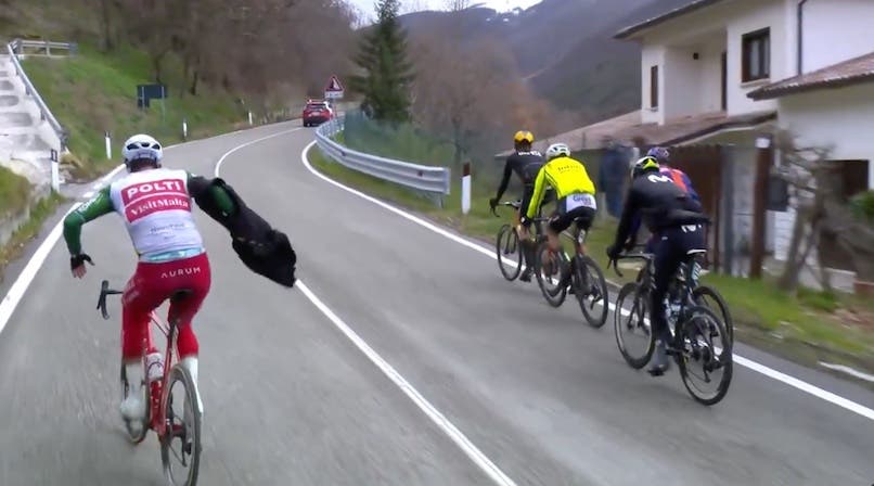 I cannot wheelie. I cannot ride with no hands. I am s**t at bikes.