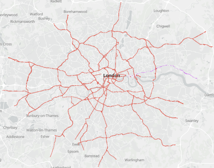 TfL red routes