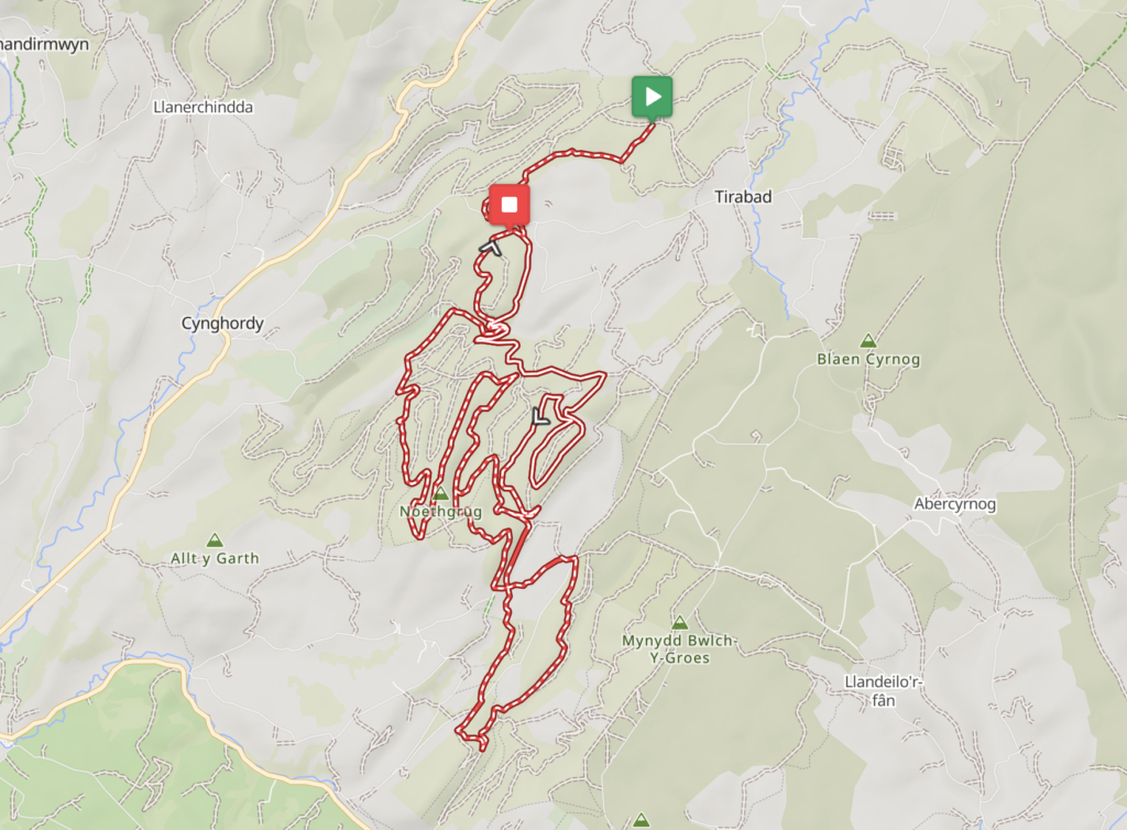 2026 Gravel Fondo Cymru long route