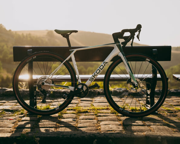 Skoda bike Peaq District campaign