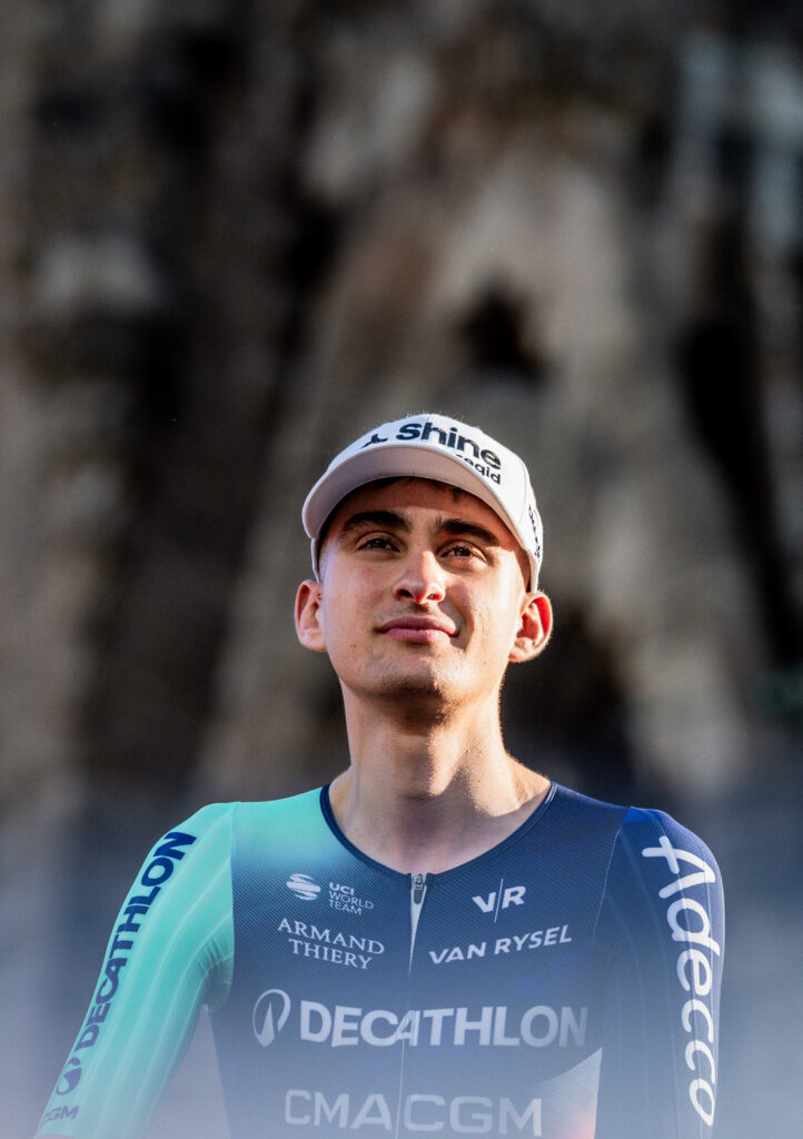 Paul Seixas at the 2026 Tour de France Presentation, Barcelona 2