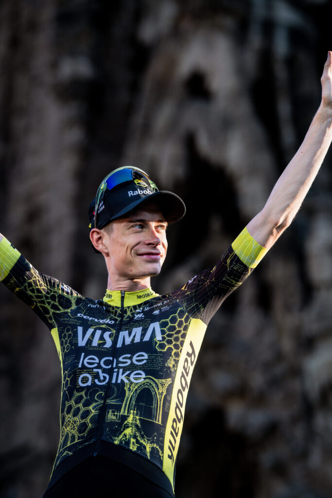 Jonas Vingegaard at the 2026 Tour de France Presentation, Barcelona