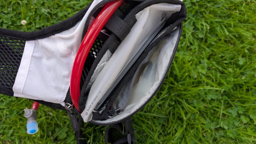 USWE Race 2.0 Hydration Pack Inside