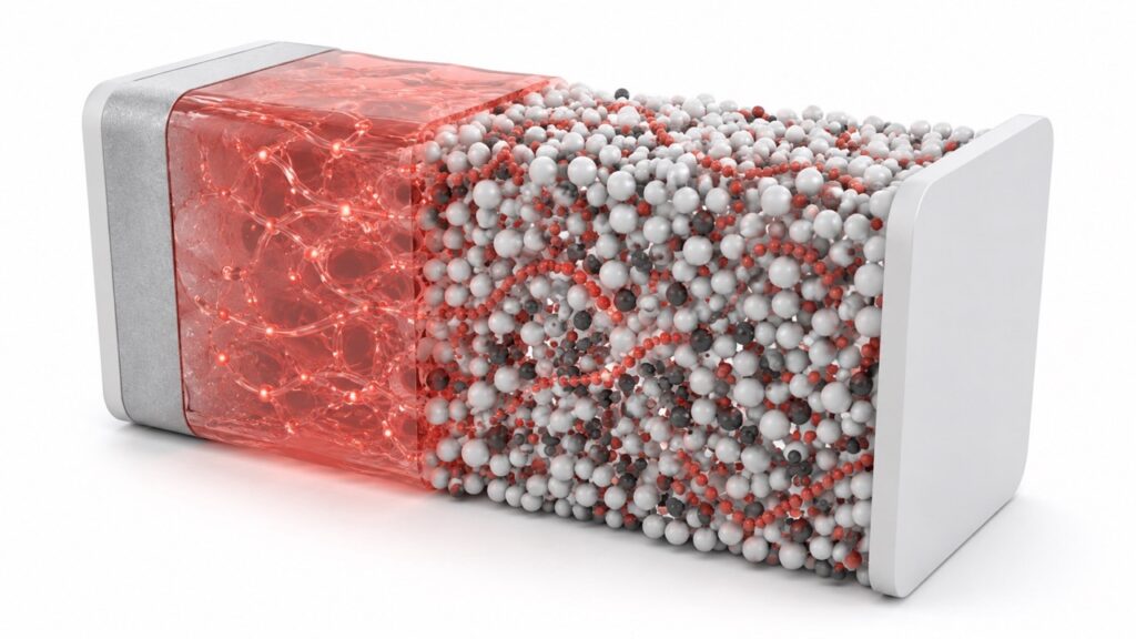 Visuals of Battery with Taisan electrolyte Large