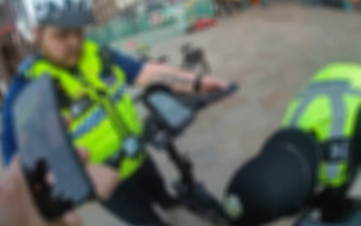 Police seize and destroy delivery cyclist’s legal e-bike hired through council-funded scheme after “bogus” test – but officers claim rider didn’t have insurance