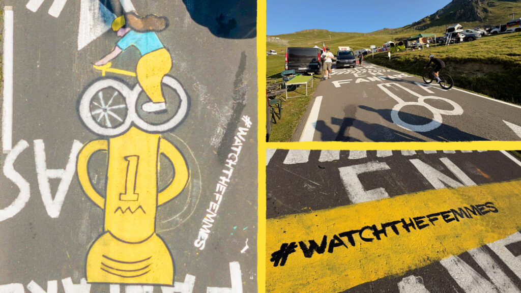 Skoda modified penis drawings at the 2026 Tour de France