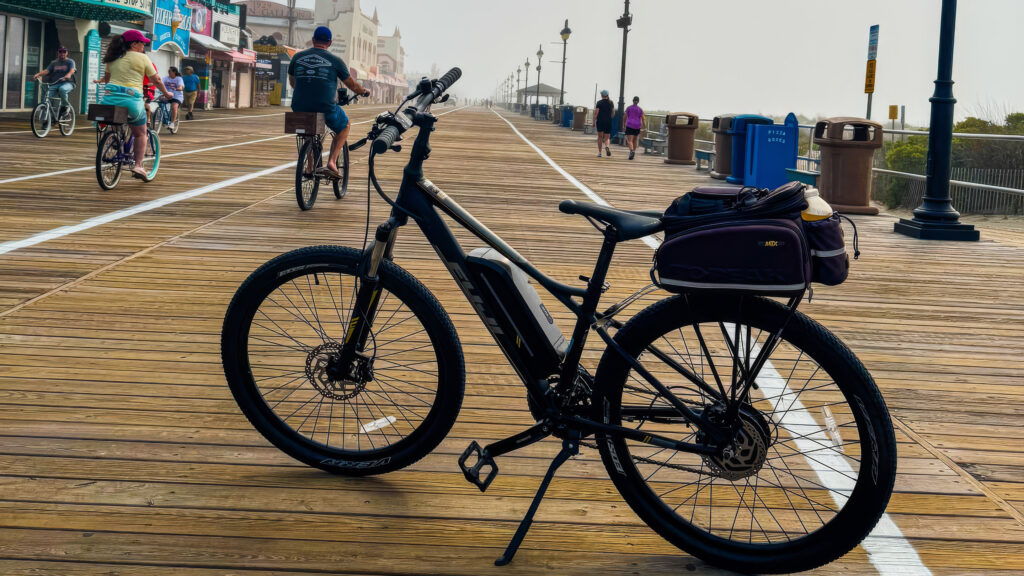 Bike on Boardwalk