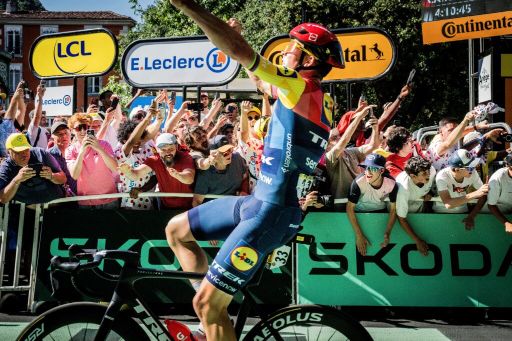 Mads Pedersen sins stag 4, 2026 Tour de France