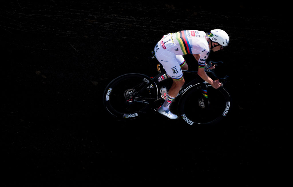 Tadej Pogačar, Col du Tourmalet, 2026 Tour de France, stage 6 descent