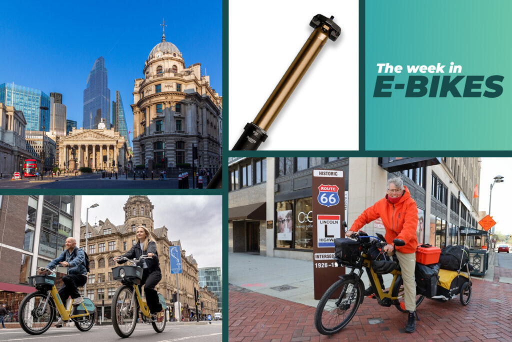 City of London cracks down on poor e-bike parking, Fox’s e-MTB dropper, free e-bike rides for Mancs + more