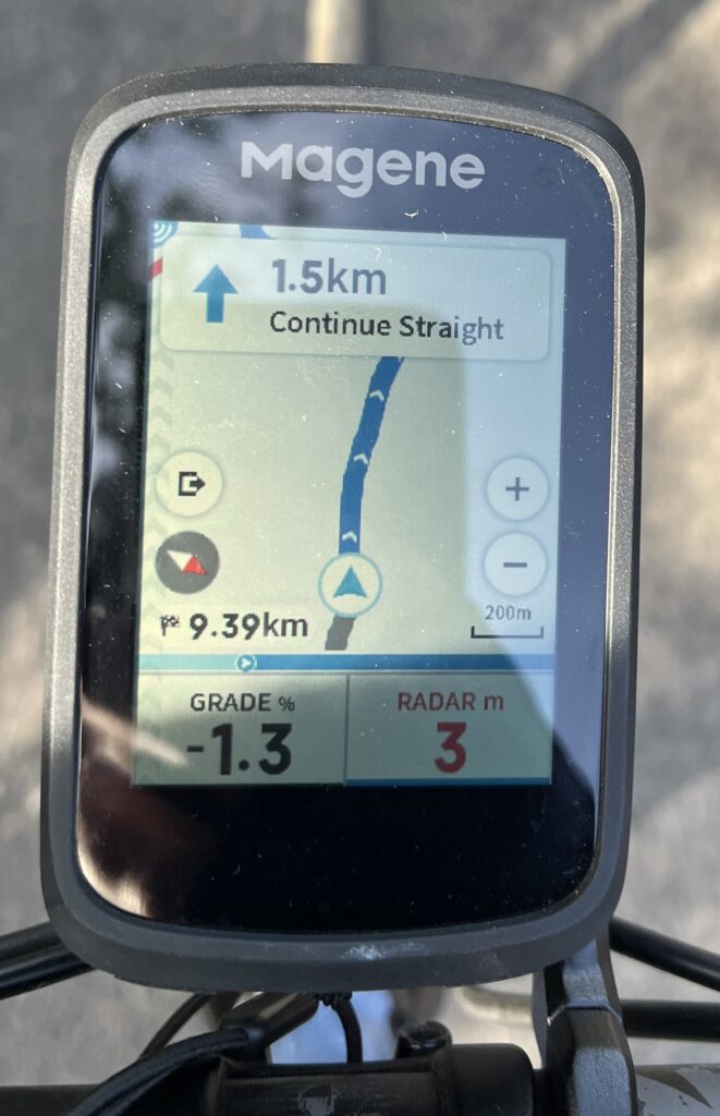 1 Route detail