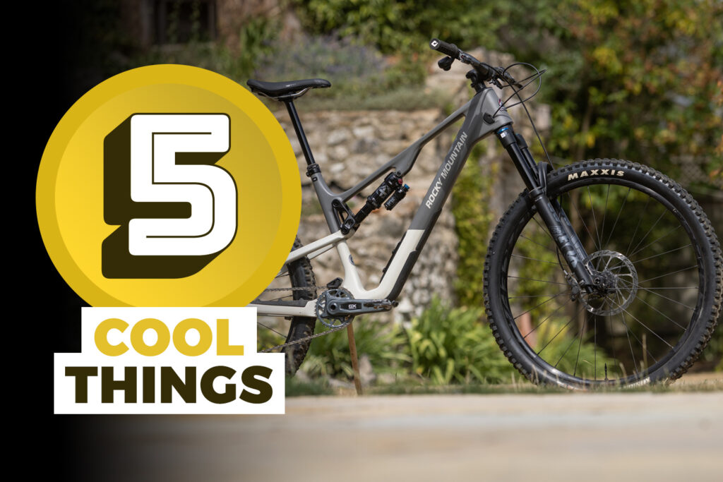 Do mountain bikes get more adjustable than this? Rocky Mountain’s Instinct and more from Giant, Tailfin, Insta360 and Cast