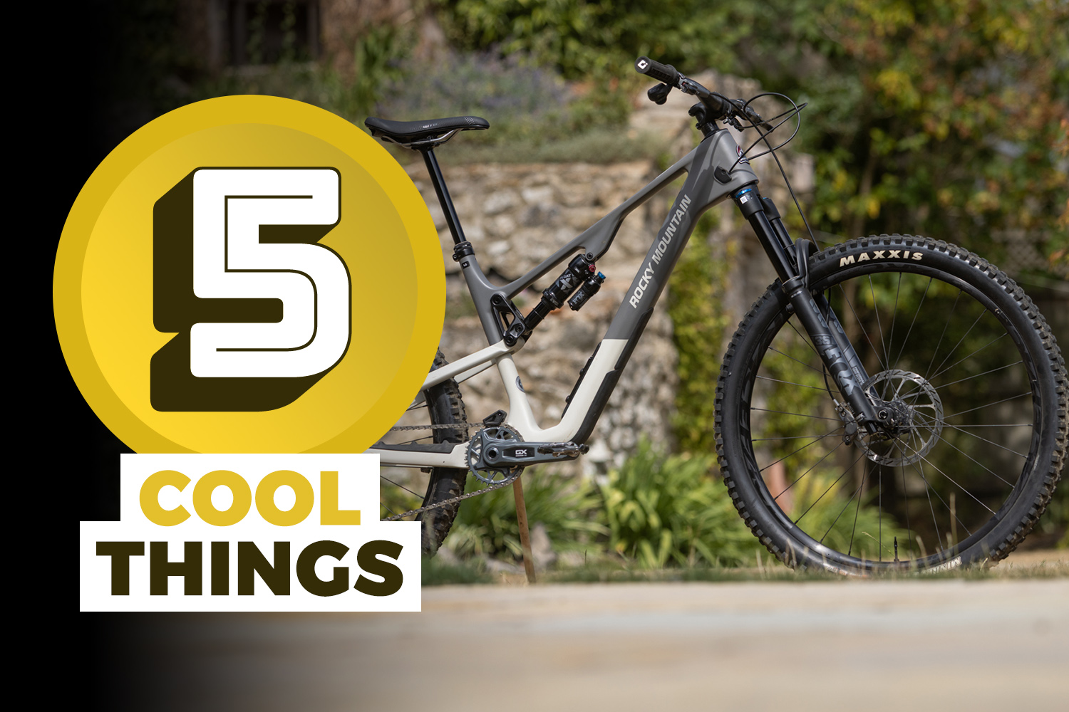 Do mountain bikes get more adjustable than this? Rocky Mountain's Instinct and more from Giant, Tailfin, Insta360 and Cast