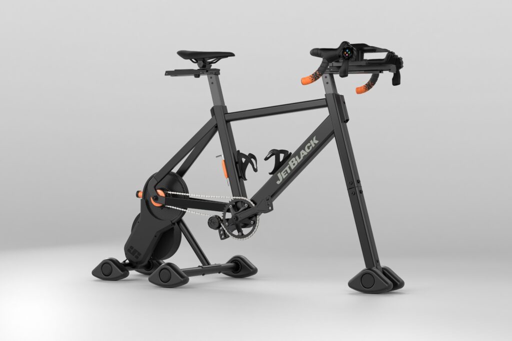 JetBlack launches £599 indoor trainer frame so you can leave your outdoor bike alone