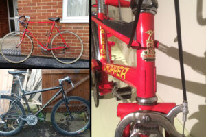 Vintage Raleigh bikes