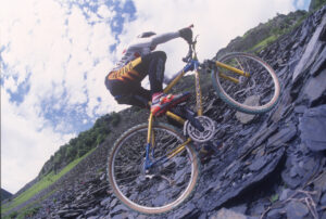 Mountain Biking, Berwyn Mountains, Snowdonia, North West Wales