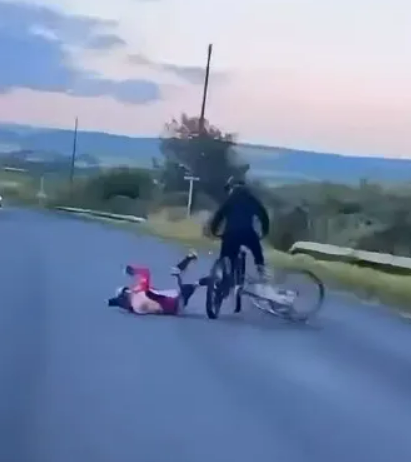 Cyclist pushed off bike in Stranraer