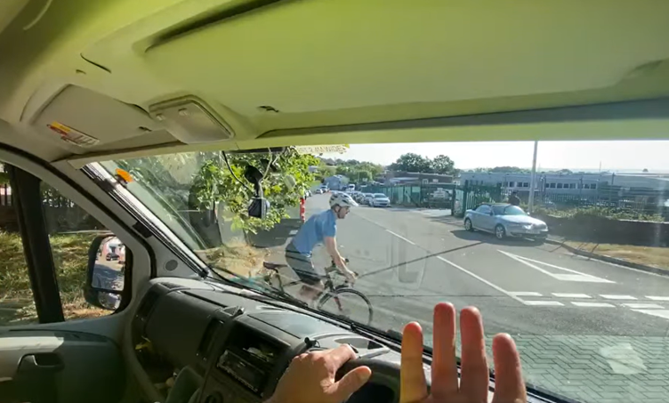 Cycle path “creating a constant stream of arguments between drivers and cyclists” should be altered “so cyclists give way to vehicles”, demands councillor expelled from Reform UK