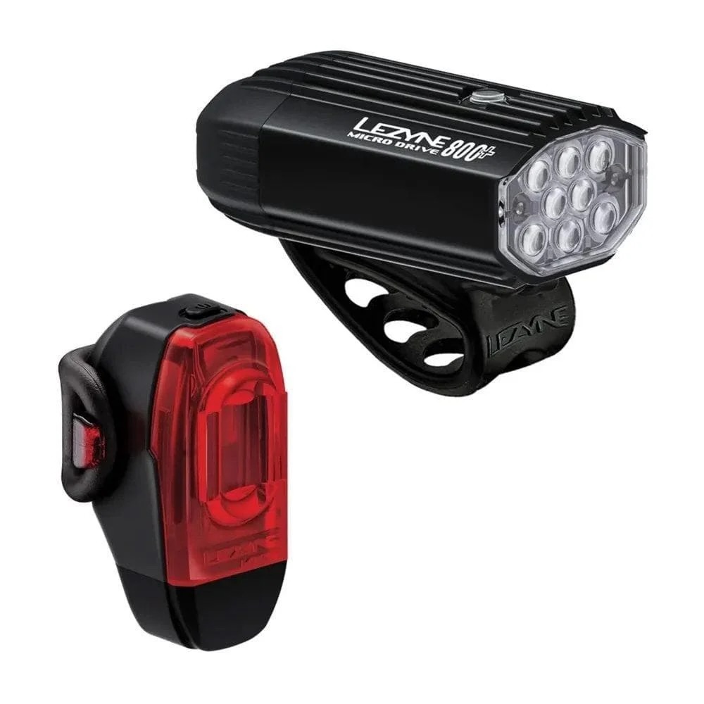 Lezyne Micro Drive 800+ & KTV Drive+ lightset