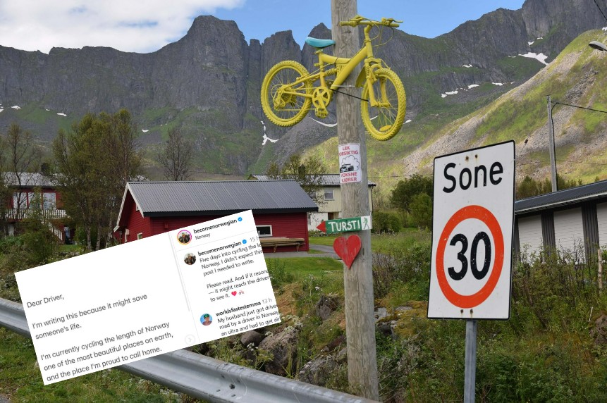 Mefjordvær, Norway and screenshot from becomenorwegian on Instagram
