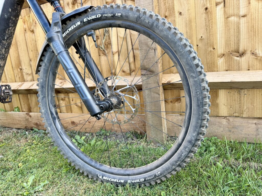 Michelin EWild Performance Line Tyre fitted