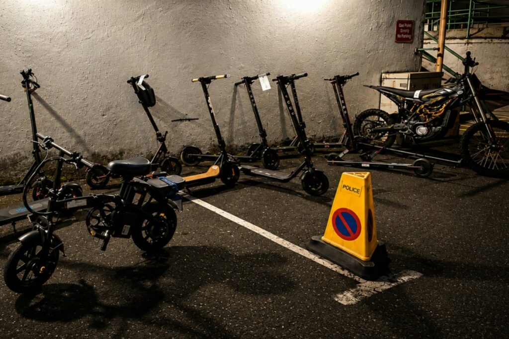 Police sergeant claims “under current legislation e-bikes are deemed to be motor vehicles” after targeted crackdown on illegal “nuisance” vehicles