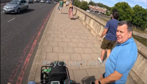 “Why don’t you apologise? Don’t be so selfish”: CyclingMikey’s latest argument with pedestrian on shared use path sparks discussion; Local angry with cyclist “holding up the road” despite not being in lane; TdF Femmes debrief + more on the live blog