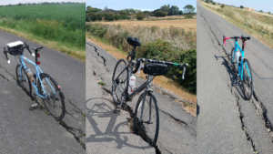 Lincolnshire cracked roads montage