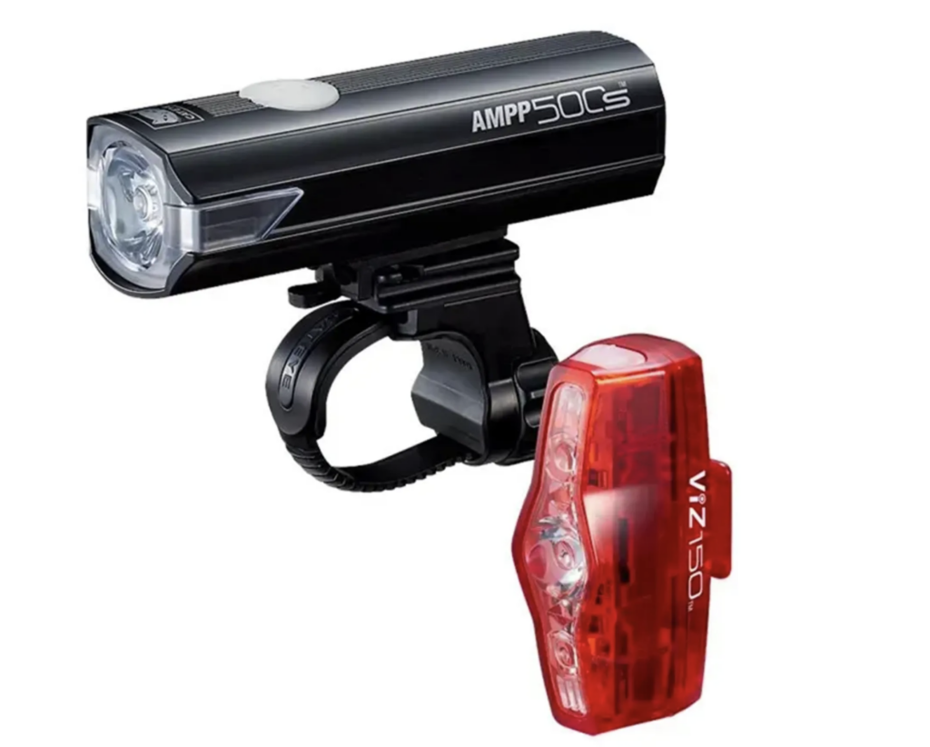 cateye ampp 500s/Viz 150 bike light set